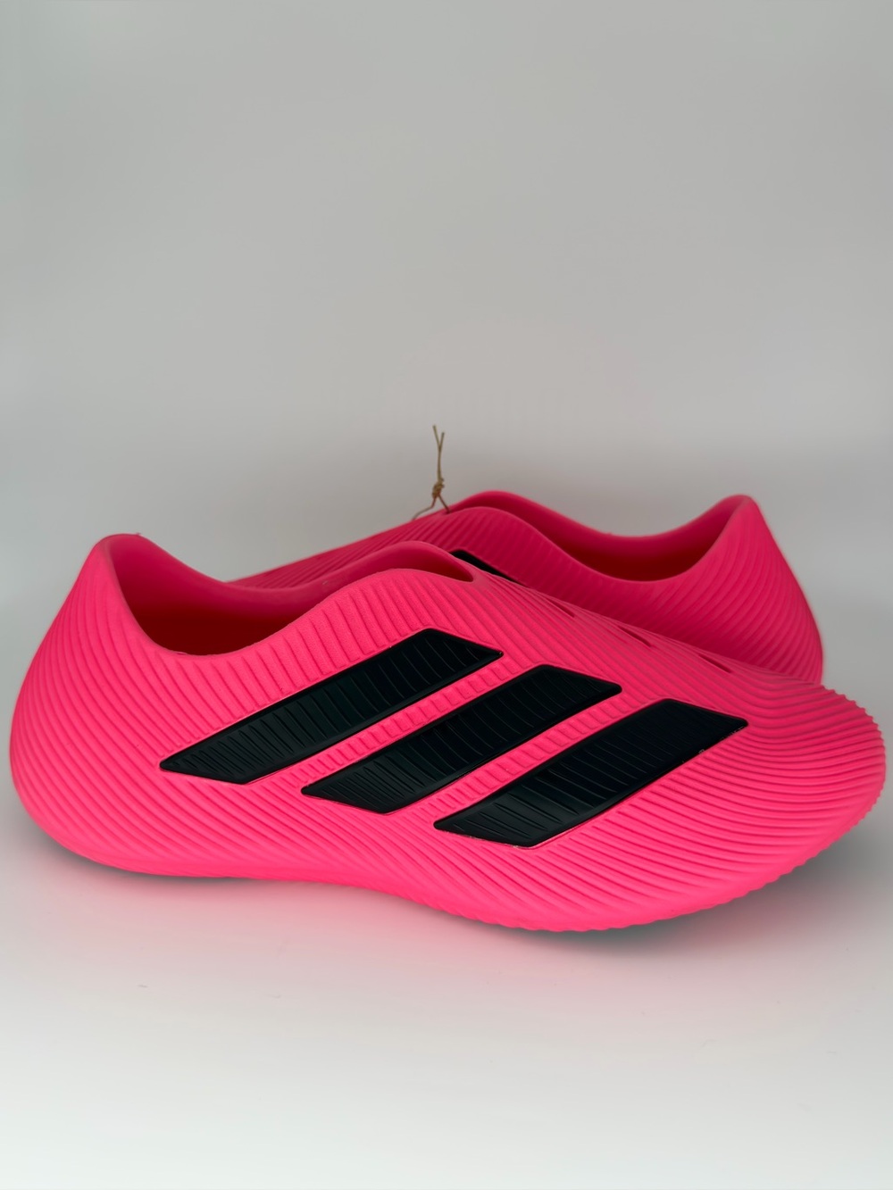 Men's adidas PureChill Runner Shoes Lucid Pink Black Beach Casual KI0065 Size 11